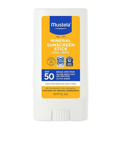 Bloqueador solar en barra SPF 50 - 17g