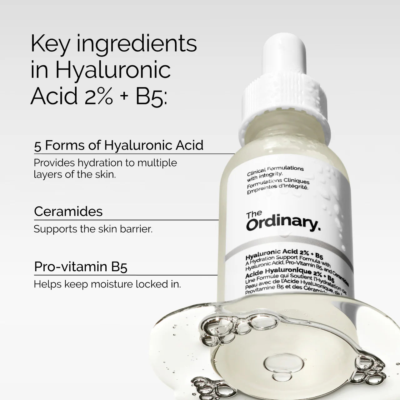 Hyaluronic Acid 2% + B5 Hydrating Serum 30ml