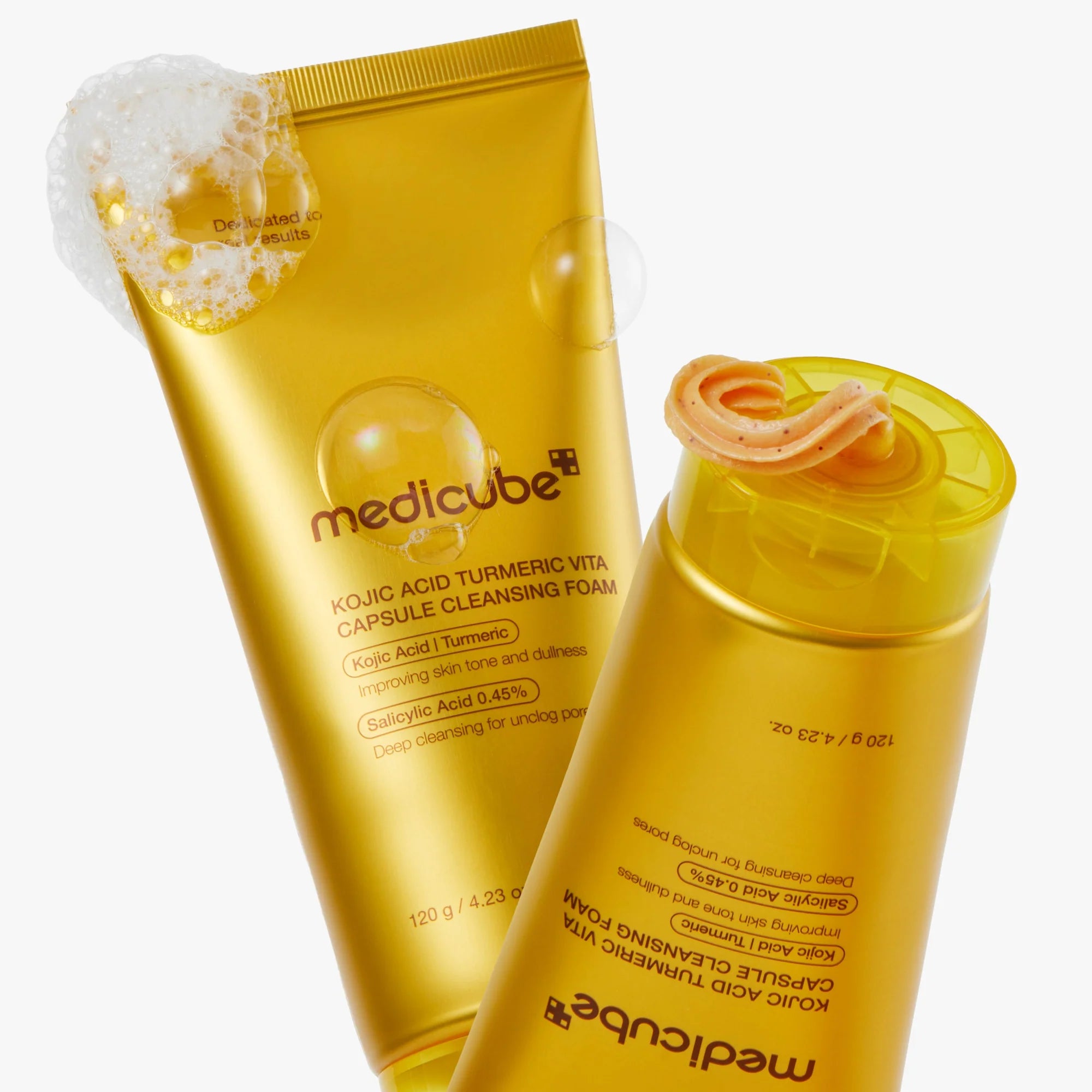 Kojic Acid Turmeric Vita Capsule Cleansing Foam