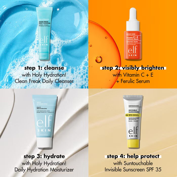 Wake the e.l.f. Up Skincare Kit