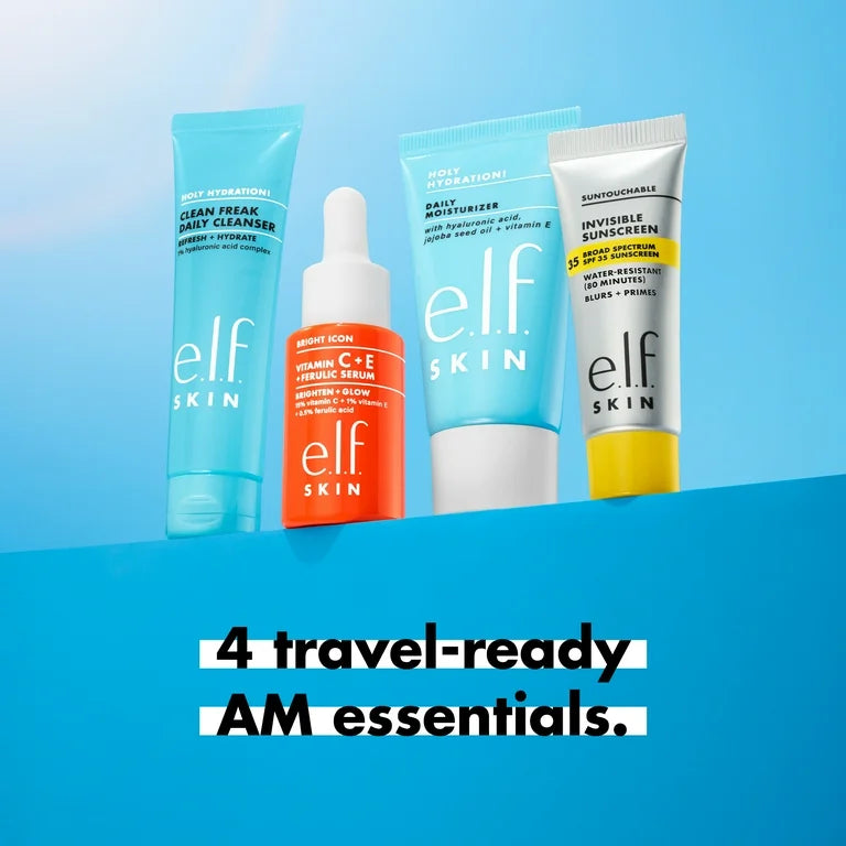 Wake the e.l.f. Up Skincare Kit