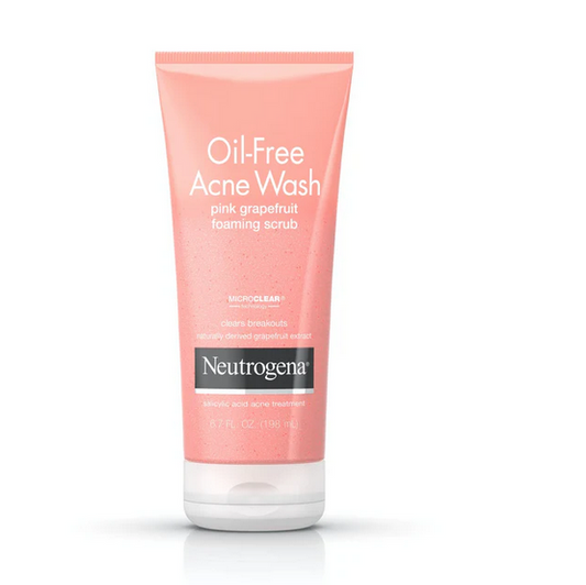Oil-Free Acne Wash Pink Grapefruit Foaming Scrub 198 ML