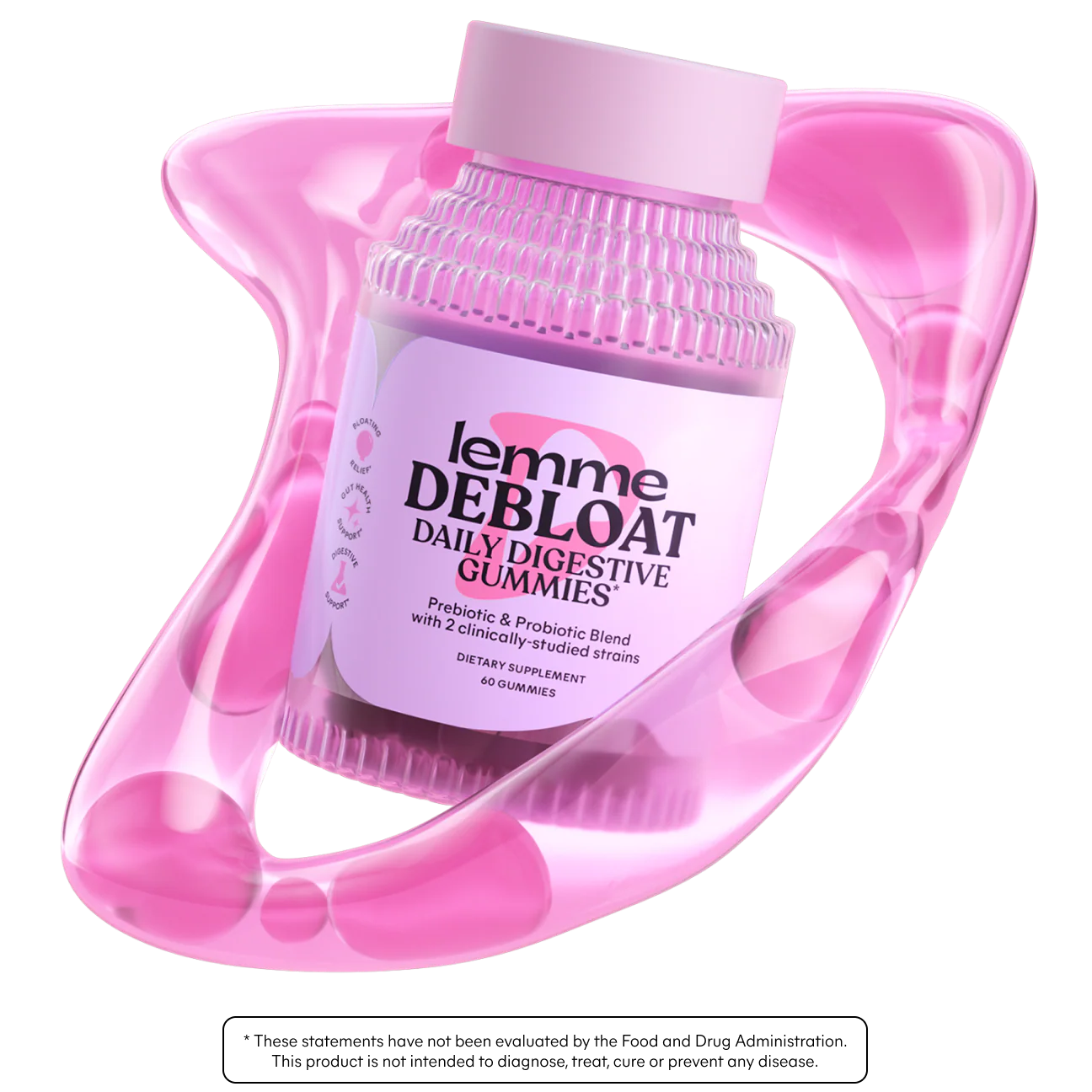 Lemme Debloat Pre + Probiotic Gummies
