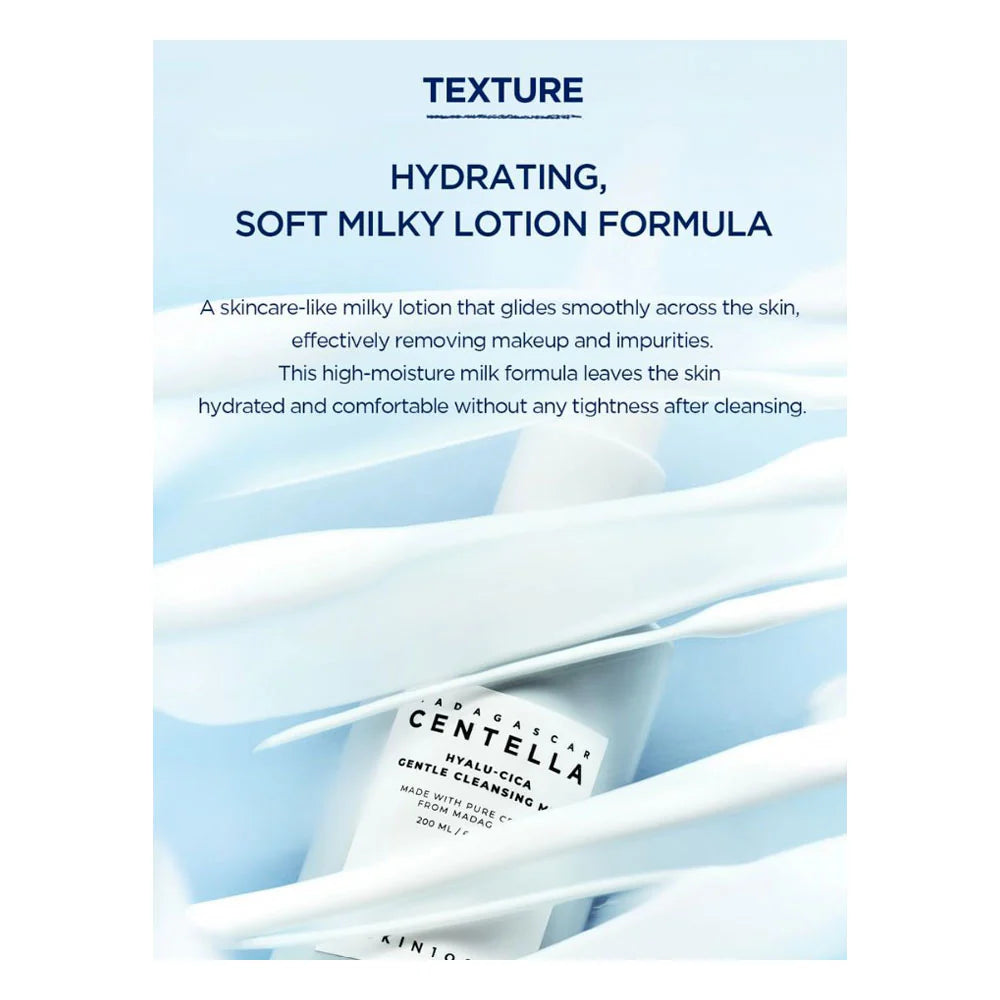 Madagascar Centella Hyalu-Cica Gentle Cleansing Milk