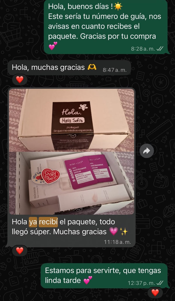 Testimonio de clienta