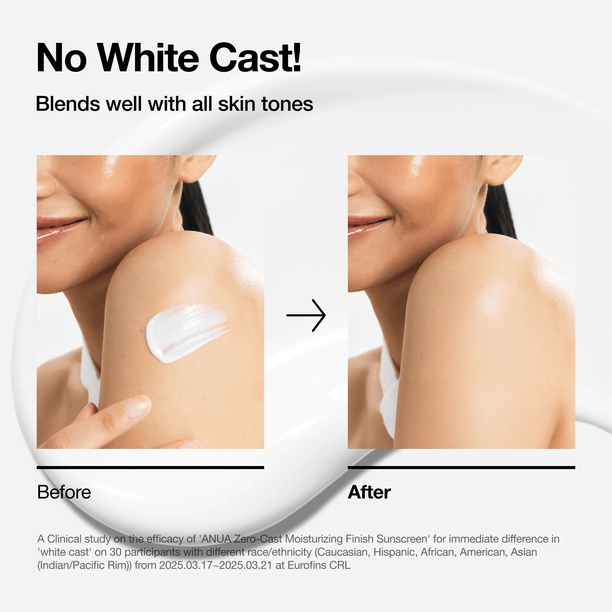 Zero Cast Moisturizing Finish Sunscreen