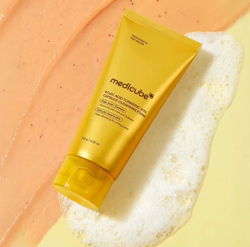 Kojic Acid Turmeric Vita Capsule Cleansing Foam